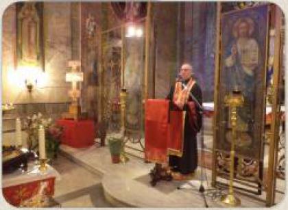 Преосвященний Владика Діонісій Ляхович провів передпасхальні дні духовної віднови в українській парафії в Римі
