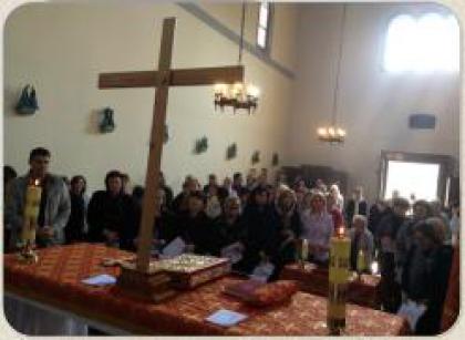 Вірні УГКЦ північно-італійського м. Павія молились за збереження життя ненароджених дітей.