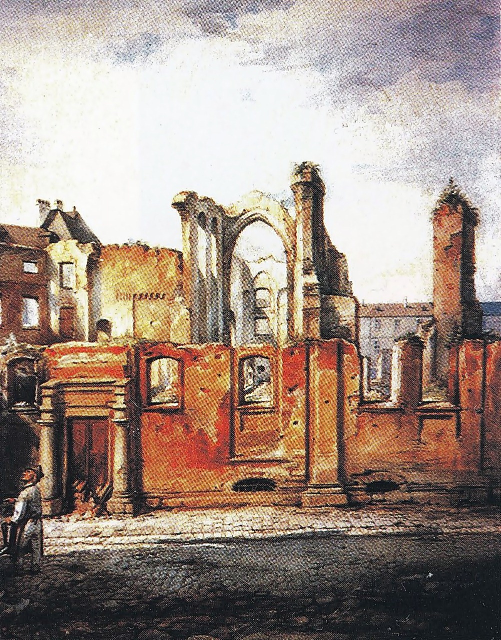 В.Грабовський. Руїни костелу францисканців, 1870 В.Грабовський. Руїни костелу францисканців, 1870