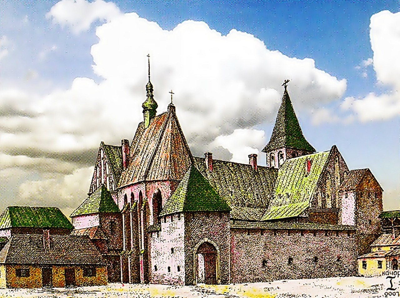Костел Св. Катерини Александрійської. Реконструкція І. Качора Костел Св. Катерини Александрійської. Реконструкція І. Качора