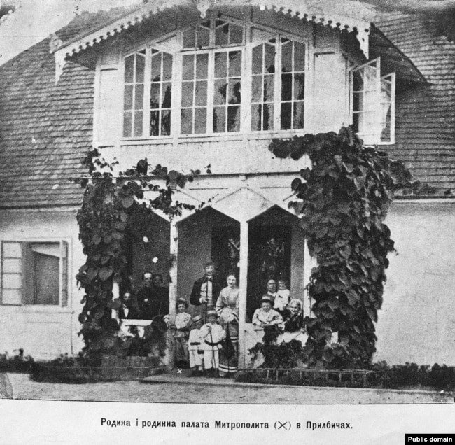 Палац графів Шептицьких у Прилбичах (Львівщина)