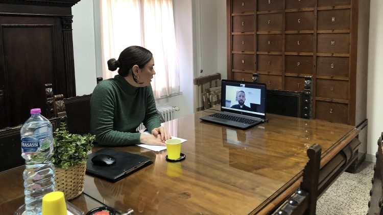 У новому офісі CNEWA у Римі